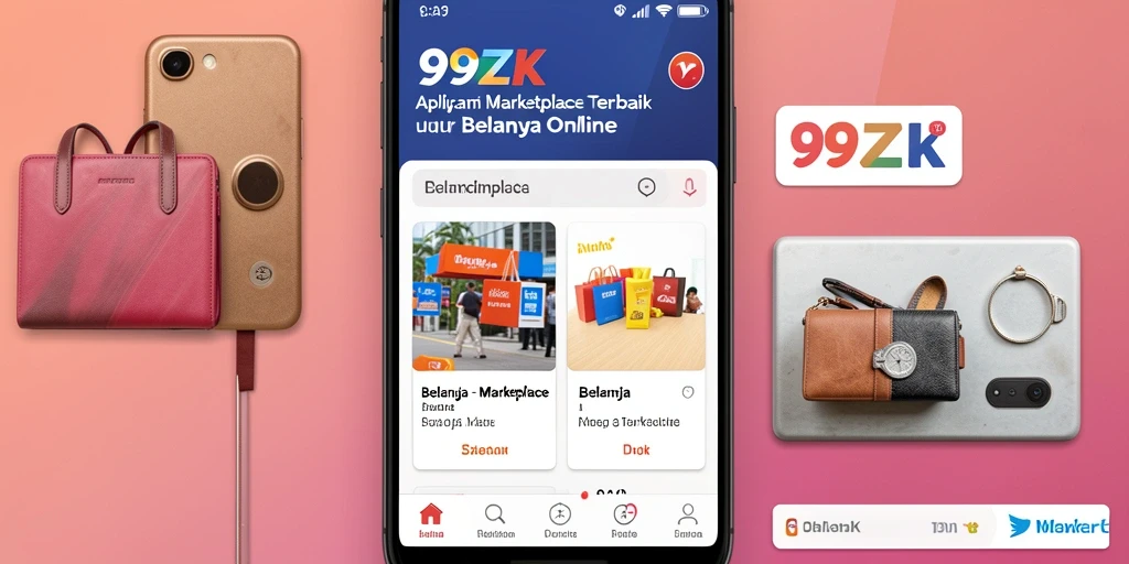 Antarmuka pengguna yang nyaman untuk berbelanja di 99ZK.