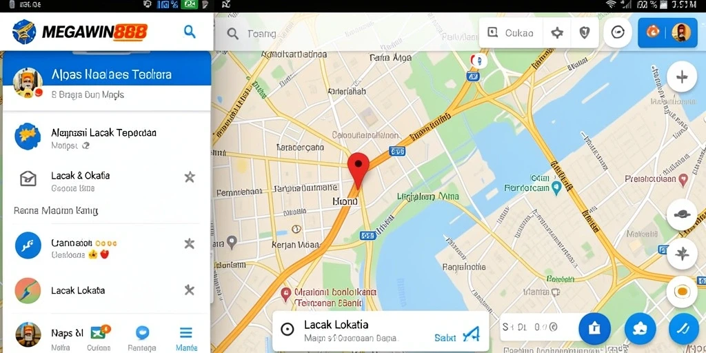 Antarmuka sederhana MEGAWIN888 untuk Lacak Lokasi secara efisien.